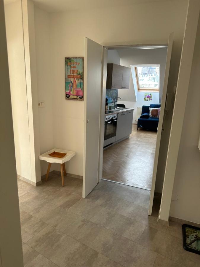 Klimatisiertes Dachgeschoss City Apartment In Zentrum Wiens מראה חיצוני תמונה