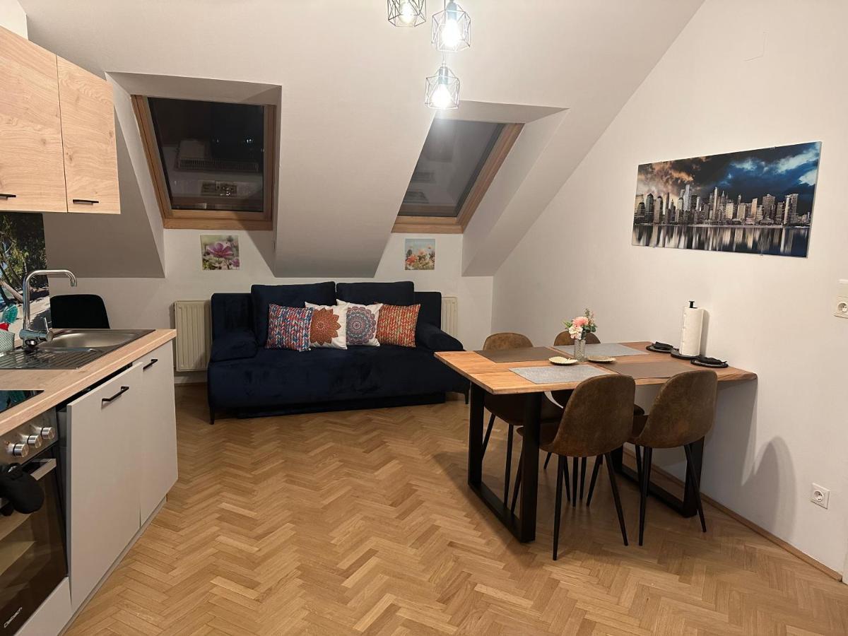 Klimatisiertes Dachgeschoss City Apartment In Zentrum Wiens מראה חיצוני תמונה