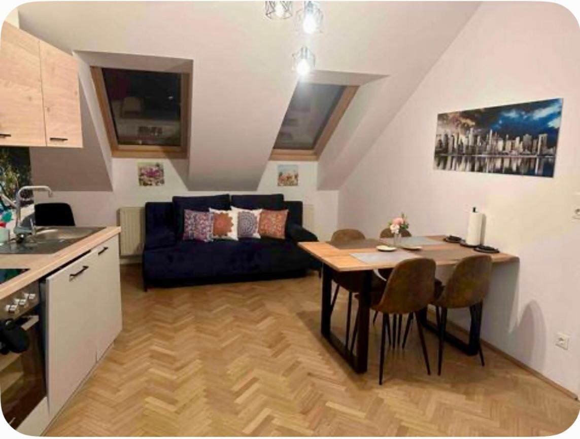 Klimatisiertes Dachgeschoss City Apartment In Zentrum Wiens מראה חיצוני תמונה