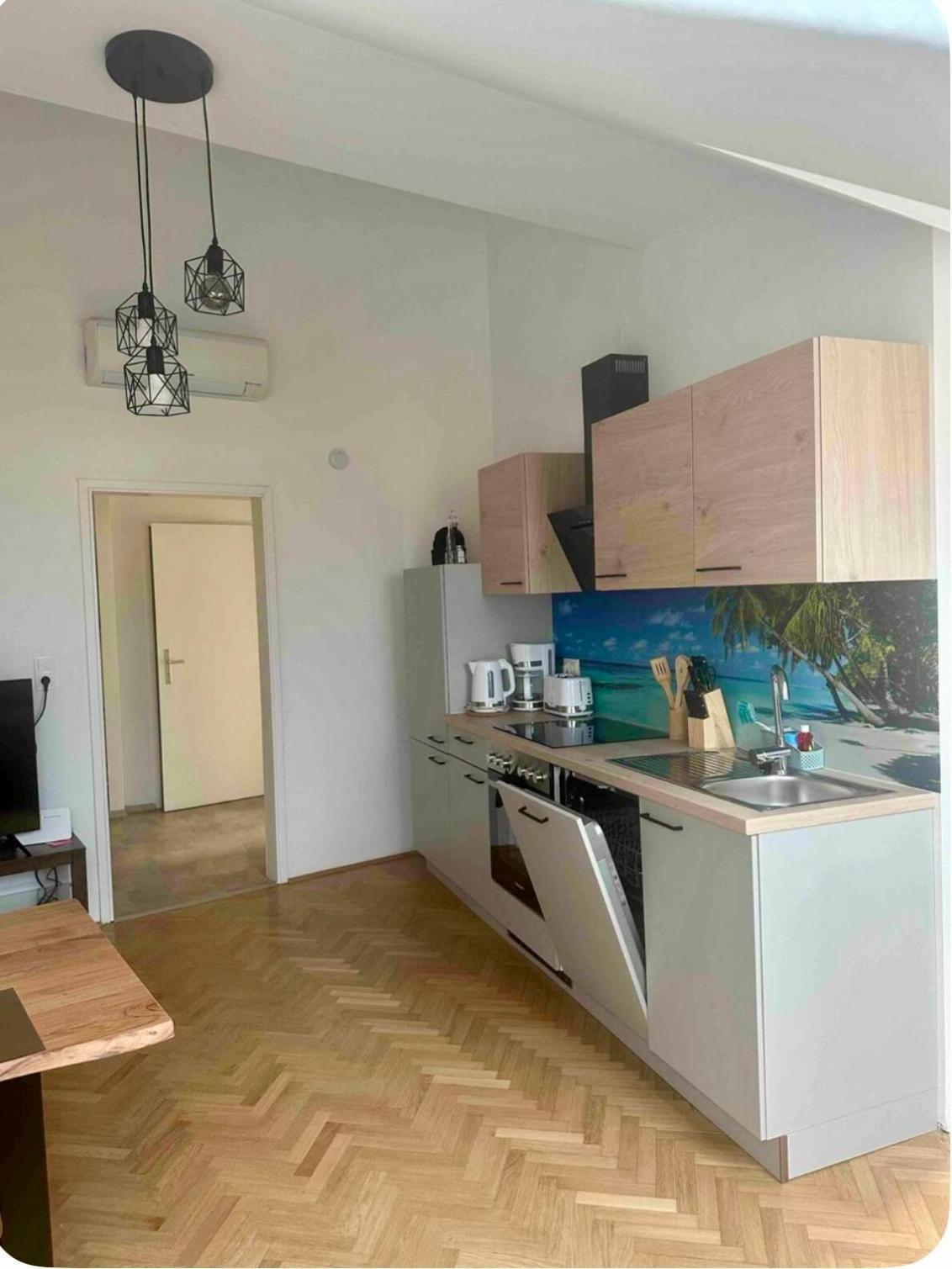 Klimatisiertes Dachgeschoss City Apartment In Zentrum Wiens מראה חיצוני תמונה